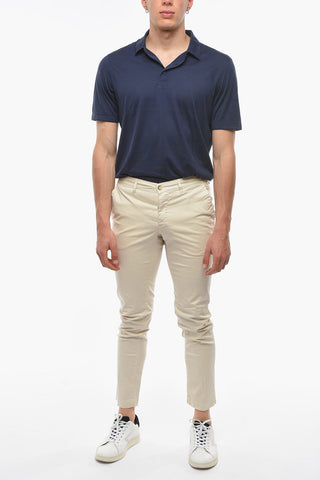 Regular Waist NEWTOWN Chino Pants with Belt Loops