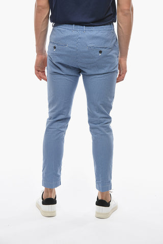 Pantaloni MITTE a Righe Awning con Elastico in Vita