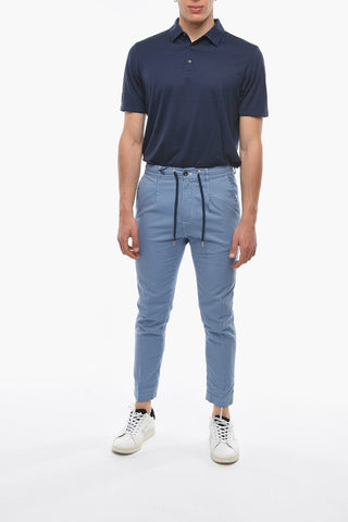 Pantaloni MITTE a Righe Awning con Elastico in Vita