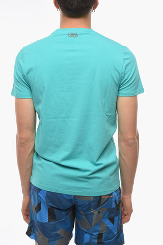 RUE ST-GUILLAME Logo Printed Crew-neck T-Shirt