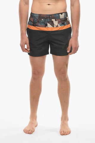Costume da Bagno Boxer KAMO con Motivo Camouflage