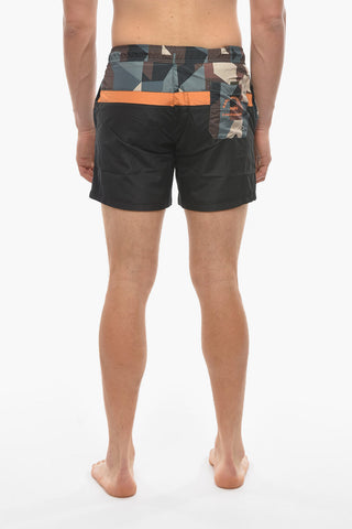 Costume da Bagno Boxer KAMO con Motivo Camouflage