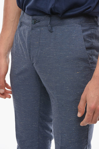 Cotton Blend NEWTOWN Pants with Belt Loops