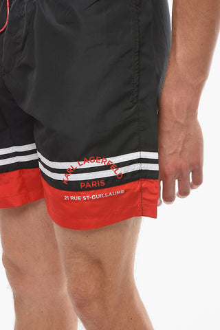 RUE ST-GUILLAUME Swim Shorts GOLF With Contrasting Details
