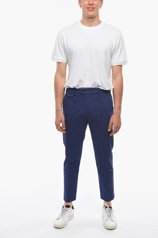 Stretch Cotton RAVAL Pants with Drawstring Waist
