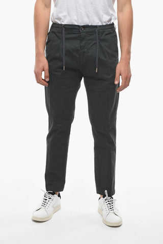 Single-Pleat MITTE Pants with Drawstring Waist