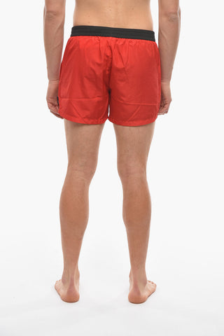 Costume da Bagno Boxer TRICOLOR con Bottone