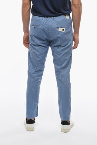 Pantaloni MITTE a Righe Awning con Elastico in Vita