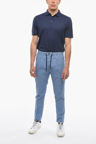 Pantaloni MITTE a Righe Awning con Elastico in Vita