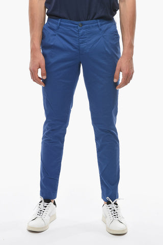 Cotton Stretch NEWTOWN Single Pleat Pants