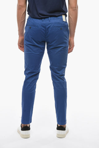 Cotton Stretch NEWTOWN Single Pleat Pants