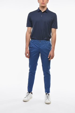 Cotton Stretch NEWTOWN Single Pleat Pants