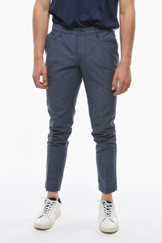 Solid Color NEWTOWN Single-Pleat Pants