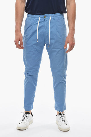 Pantaloni a una Pince MITTE in Cotone Stretch