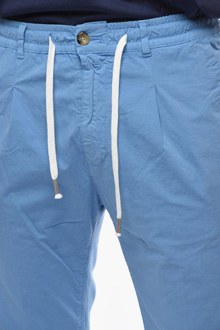 Pantaloni a una Pince MITTE in Cotone Stretch