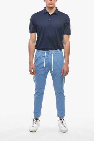 Pantaloni a una Pince MITTE in Cotone Stretch