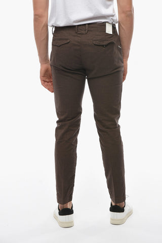 Cotton and Linen MARAIS Pants with 4 Pockets