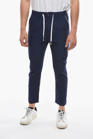 Pantaloni MITTE Carrot Fit con Elastico in Vita