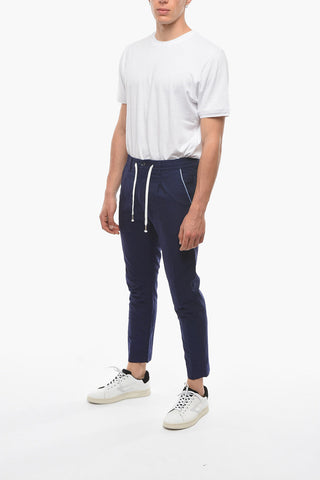 Pantaloni MITTE Carrot Fit con Elastico in Vita