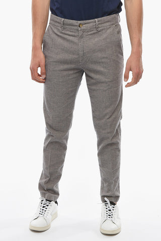 Regular Waist Cotton and Flax MARAIS Pants
