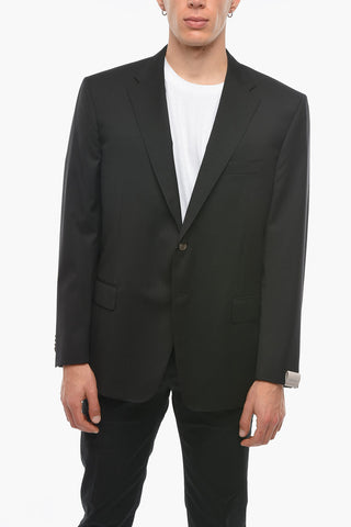 Blazer in Lana MANTUA con Tasche con Aletta