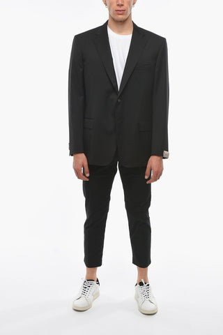 Blazer in Lana MANTUA con Tasche con Aletta