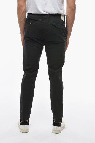 Tapered Fit MARAIS Chino Pants with Belt Loops