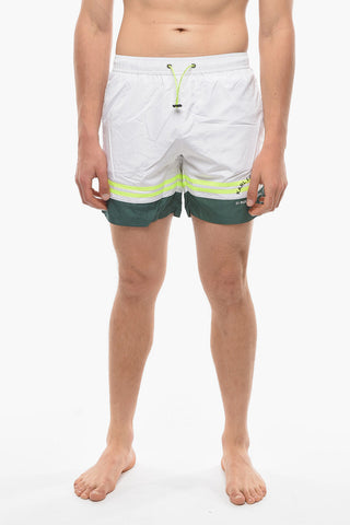 RUE ST-GUILLAUME Swim Shorts GOLF With Fluo Details