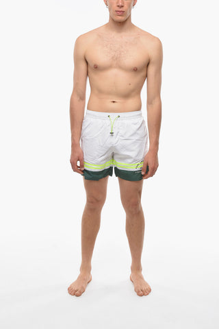 RUE ST-GUILLAUME Swim Shorts GOLF With Fluo Details