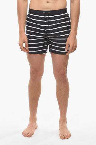 Costume da Bagno Boxer a Righe 