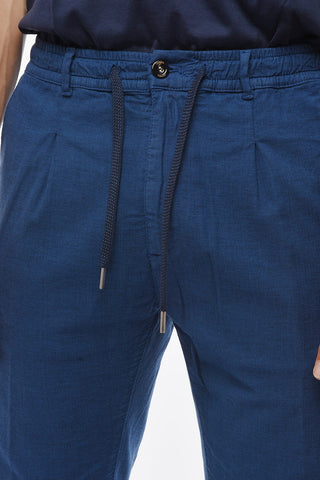 Single Pleat MITTE Pants with Belt Loops