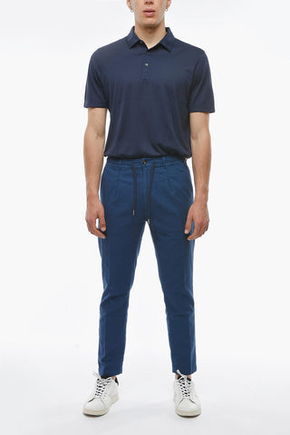 Single Pleat MITTE Pants with Belt Loops