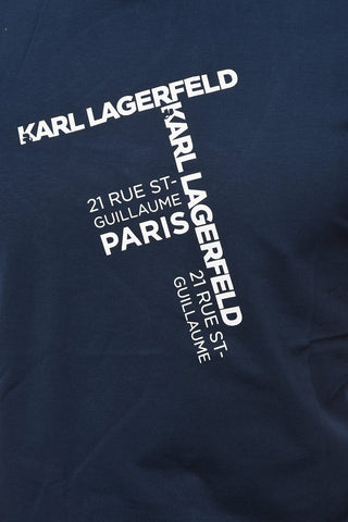 RUE ST-GUILLAME Logo Printed Crew-neck T-Shirt
