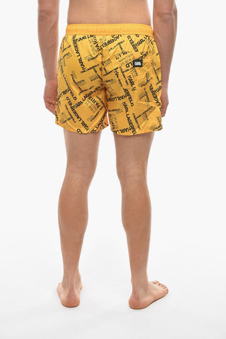 RUE ST-GUILLAME Printed Swim Shorts
