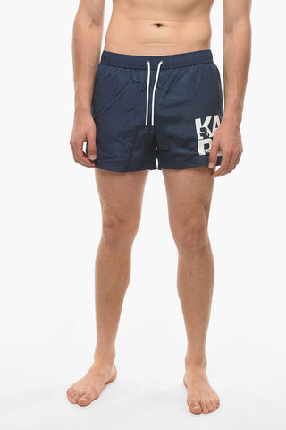 Costume da Bagno Boxer CARRY OVER Con Maxi Logo