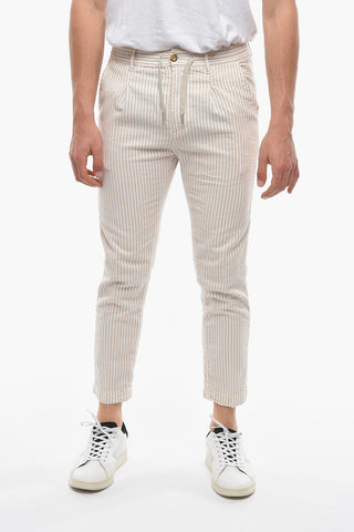 Awning Striped MITTE Pants with Drawstring Waist
