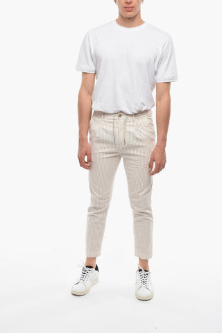 Awning Striped MITTE Pants with Drawstring Waist