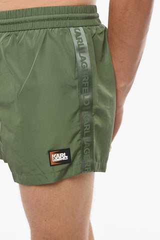 Swim Shorts ETHNIC with Side Logo