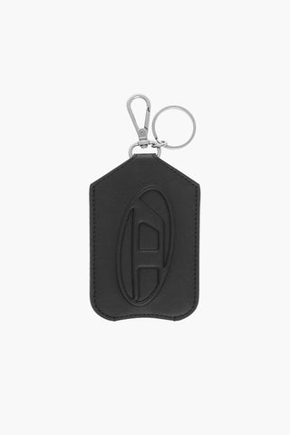 Solid-colored Keyring with Embossed Logo