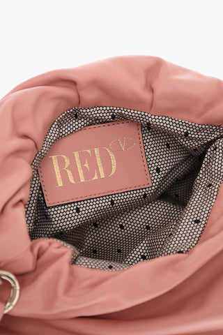 Borsa a Mano in Pelle con Tracolla Removibile e Stampa Logo