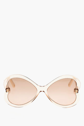 Butterfly Sunglasses with Colored Lenses