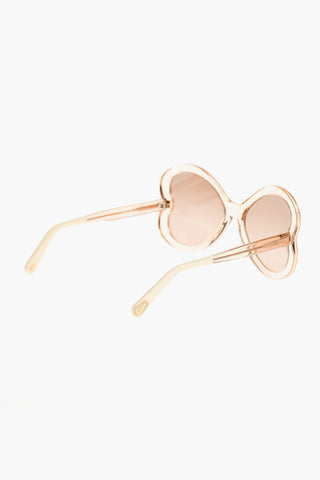 Butterfly Sunglasses with Colored Lenses