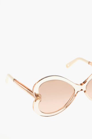 Butterfly Sunglasses with Colored Lenses