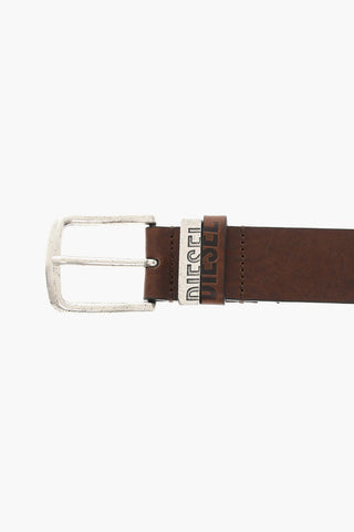 Calfskin B-VISIBLE Belt with Logo Detailing