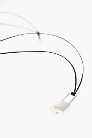 Necklace with Padlock Shape Pendant