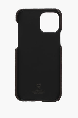 Cover Per Iphone 12/12 PRO Monogram All Over Con Abbellimento Catena