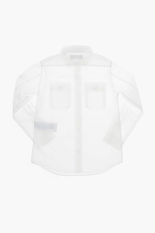 Double-pocket Shirt with Contrasting Buttons