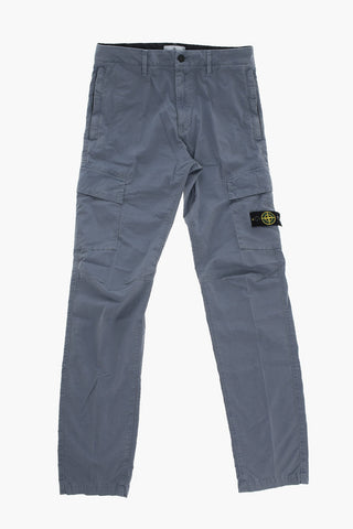 Cargo Pants with Logo Patch