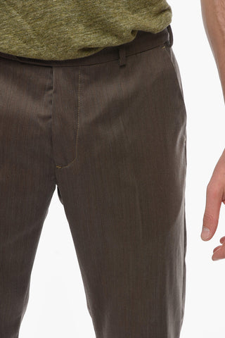 Herringbone Virgin Wool VENEZIA Pants