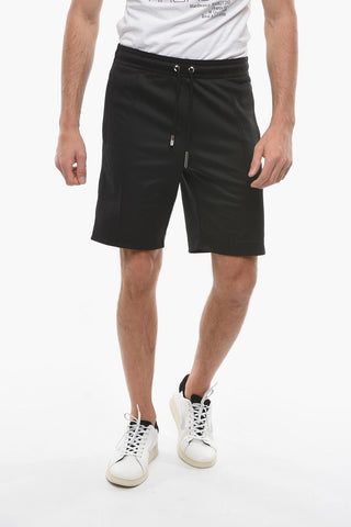 Shorts con Coulisse e Bande Logate Laterali